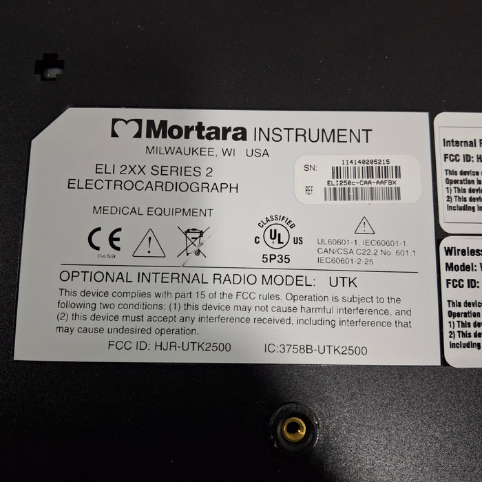Mortara Mortara Eli 250c ECG Cardiology reLink Medical