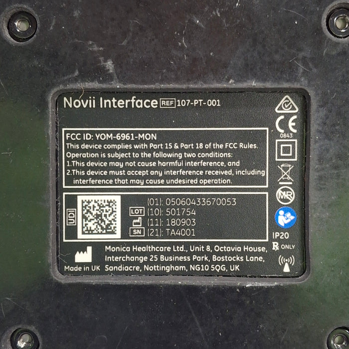 Monica Healthcare Limited Monica Healthcare Limited 107-PT-001 Fetal Monitor Patient Monitors reLink Medical