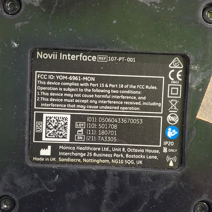 Monica Healthcare Limited Monica Healthcare Limited 107-PT-001 Fetal Monitor Patient Monitors reLink Medical