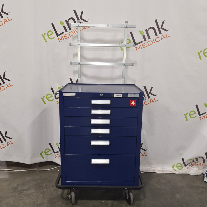 Blue Bell Bio-Medical Blue Bell Bio-Medical Anesthesia Cart - Blue Cart Medical Furniture reLink Medical