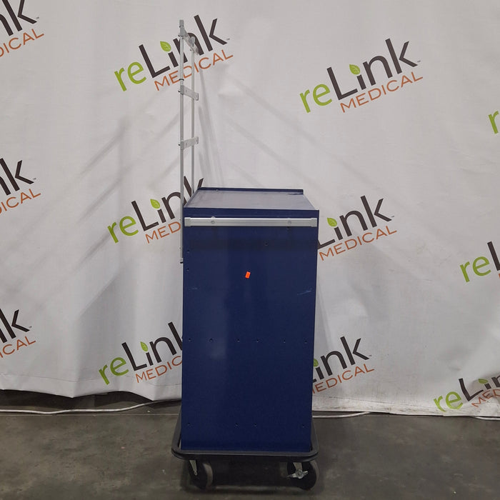 Blue Bell Bio-Medical Blue Bell Bio-Medical Anesthesia Cart - Blue Cart Medical Furniture reLink Medical