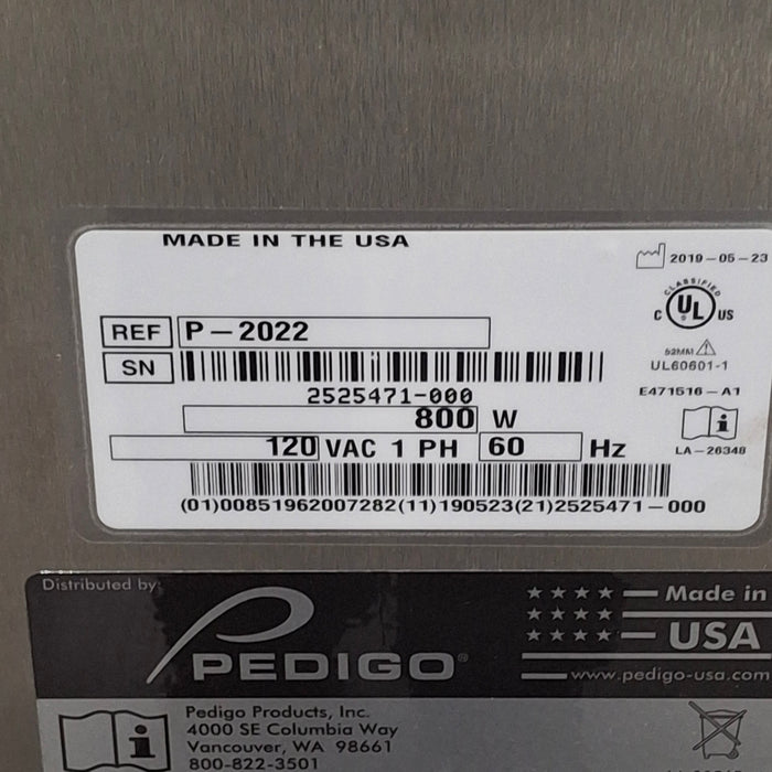 Pedigo Products, Inc. Pedigo Products, Inc. P-2022 Blanket Warmer Medical Furniture reLink Medical