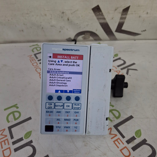Baxter Baxter Sigma Spectrum 8.00.03 w/o Battery Infusion Pump Infusion Pump reLink Medical