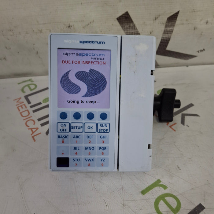 Baxter Baxter Sigma Spectrum 8.00.03 w/o Battery Infusion Pump Infusion Pump reLink Medical