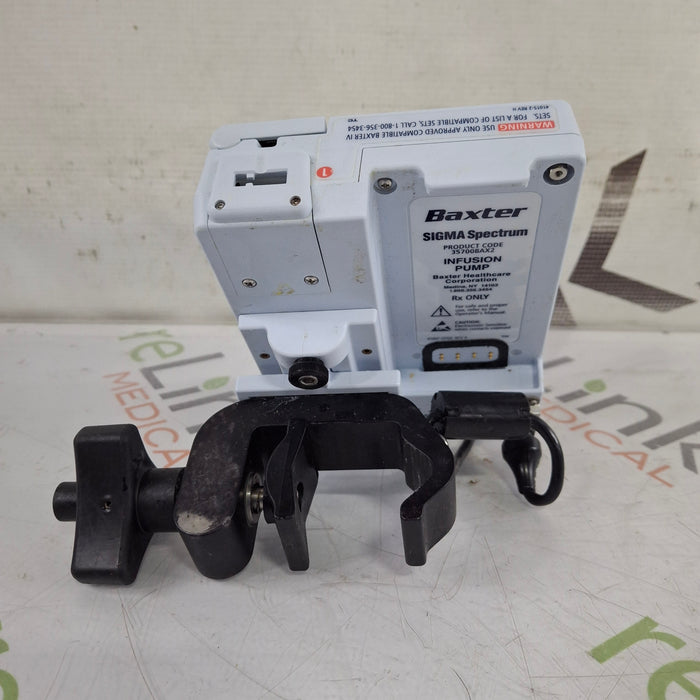 Baxter Baxter Sigma Spectrum 8.00.03 w/o Battery Infusion Pump Infusion Pump reLink Medical