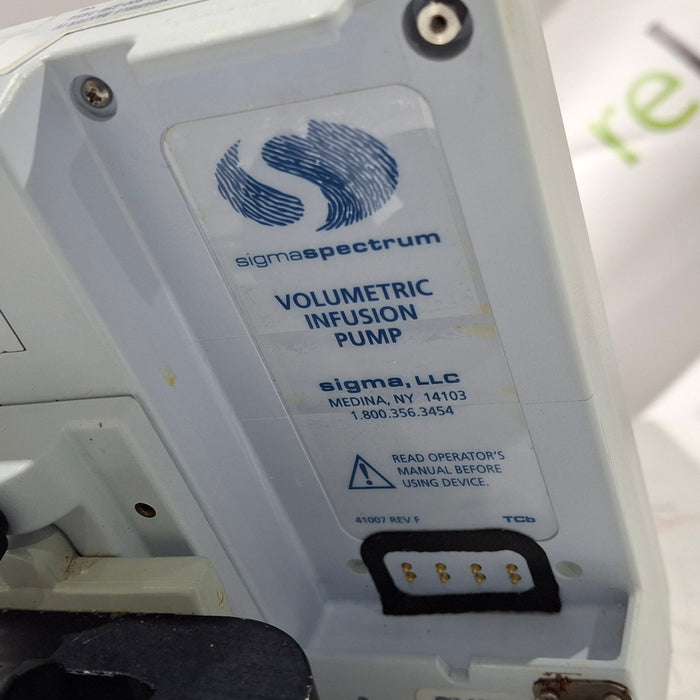 Baxter Baxter Sigma Spectrum 6.05.13 without Battery Infusion Pump Infusion Pump reLink Medical
