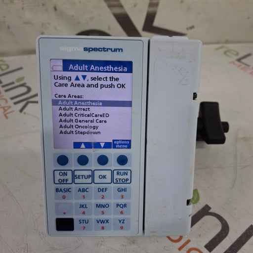 Baxter Baxter Sigma Spectrum 8.01.00 w/o Battery Infusion Pump Infusion Pump reLink Medical