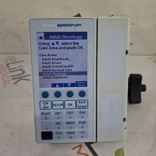Baxter Baxter Sigma Spectrum 8.00.03 w/o Battery Infusion Pump Infusion Pump reLink Medical