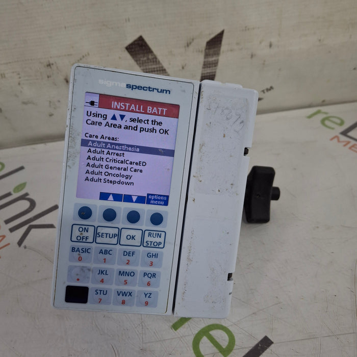 Baxter Baxter Sigma Spectrum 8.00.05 w/o Battery Infusion Pump Infusion Pump reLink Medical