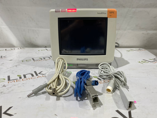 Philips Philips IntelliVue MP5 Fast SpO2, 12XL ECG, NIBP, IBP, Temp, CO2 Patient Monitor Patient Monitors reLink Medical