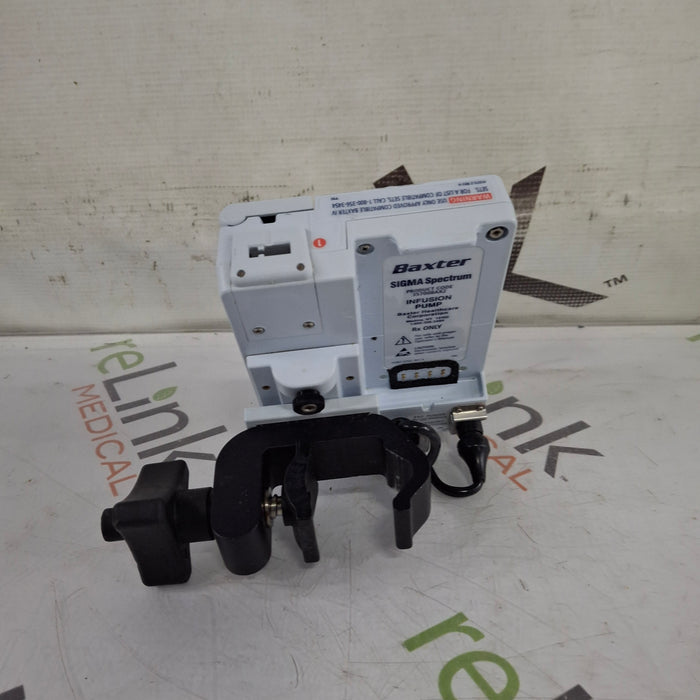 Baxter Baxter Sigma Spectrum 8.01.00 w/o Battery Infusion Pump Infusion Pump reLink Medical