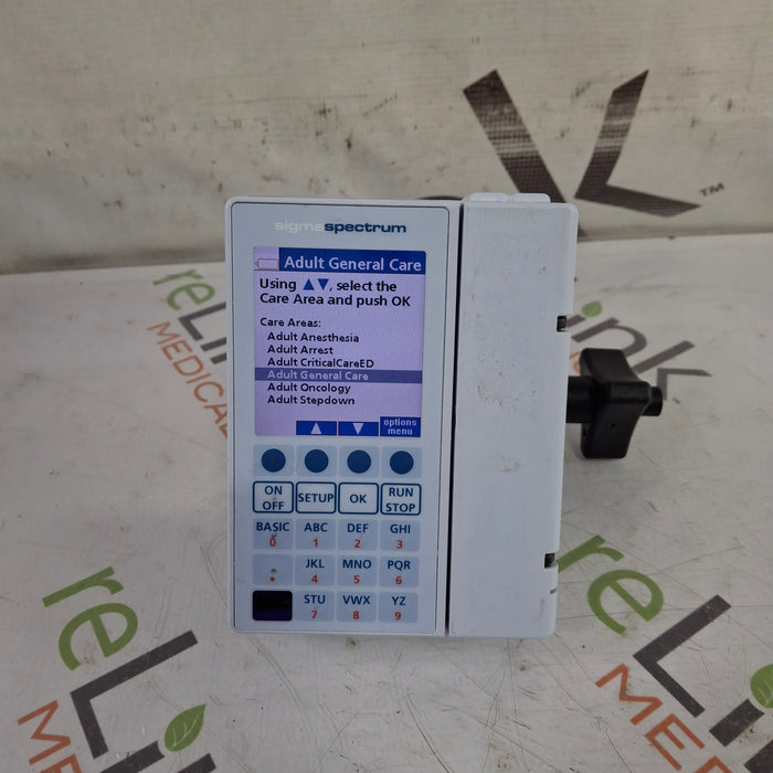 Baxter Baxter Sigma Spectrum 8.00.03 w/o Battery Infusion Pump Infusion Pump reLink Medical