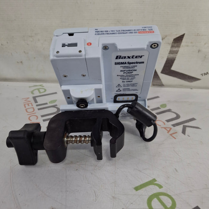 Baxter Baxter Sigma Spectrum 8.00.03 w/o Battery Infusion Pump Infusion Pump reLink Medical