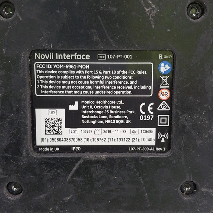 Monica Healthcare Limited Monica Healthcare Limited 107-PT-001 Fetal Monitor Patient Monitors reLink Medical