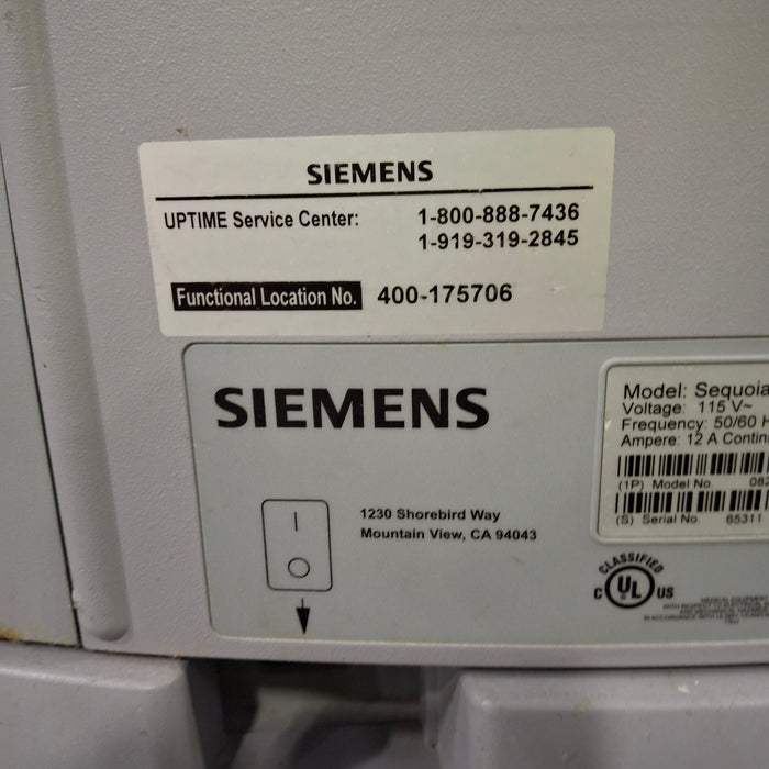 Siemens Siemens Sequoia Acuson 512 Ultrasound Ultrasound reLink Medical