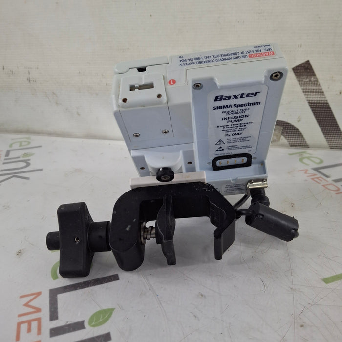 Baxter Baxter Sigma Spectrum 8.00.03 w/o Battery Infusion Pump Infusion Pump reLink Medical