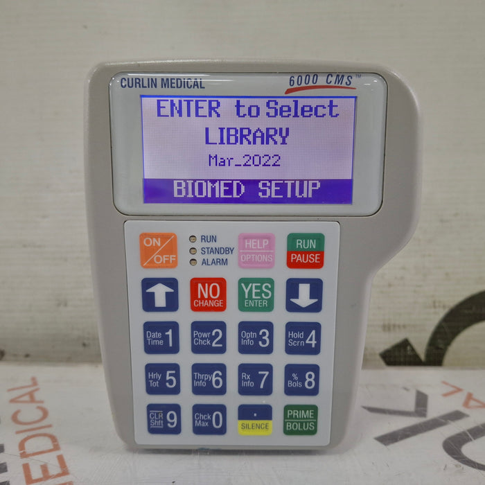 Moog Medical Curlin 6000 CMS Infusion Pump
