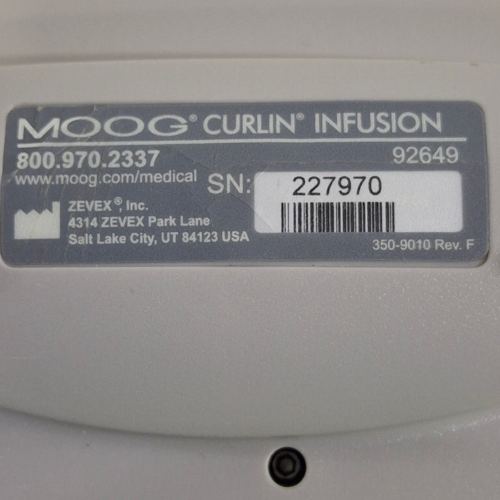 Moog Medical Curlin 6000 CMS Infusion Pump