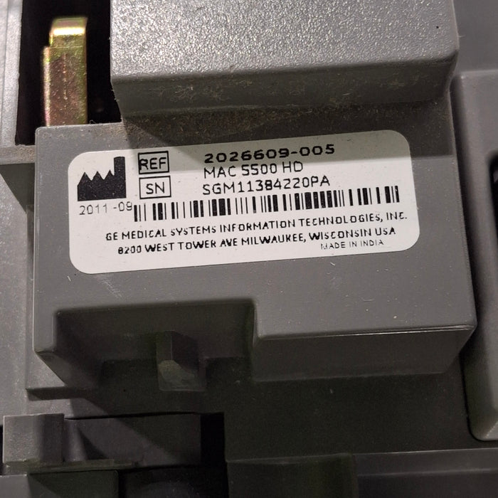GE Healthcare GE Healthcare MAC 5500 HD ECG without CAM Module Cardiology reLink Medical