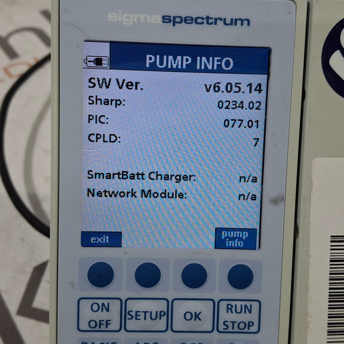Baxter Baxter Sigma Spectrum 6.05.14 without Battery Infusion Pump Infusion Pump reLink Medical
