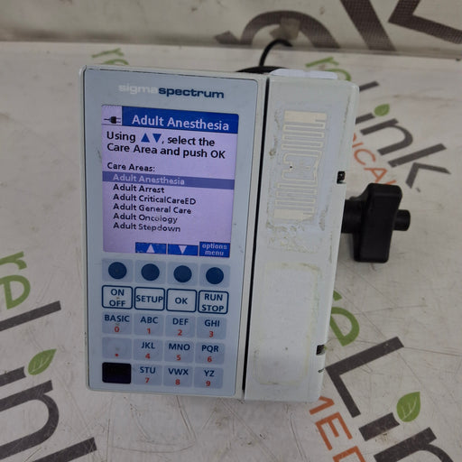 Baxter Baxter Sigma Spectrum 8.00.04 w/o Battery Infusion Pump Infusion Pump reLink Medical