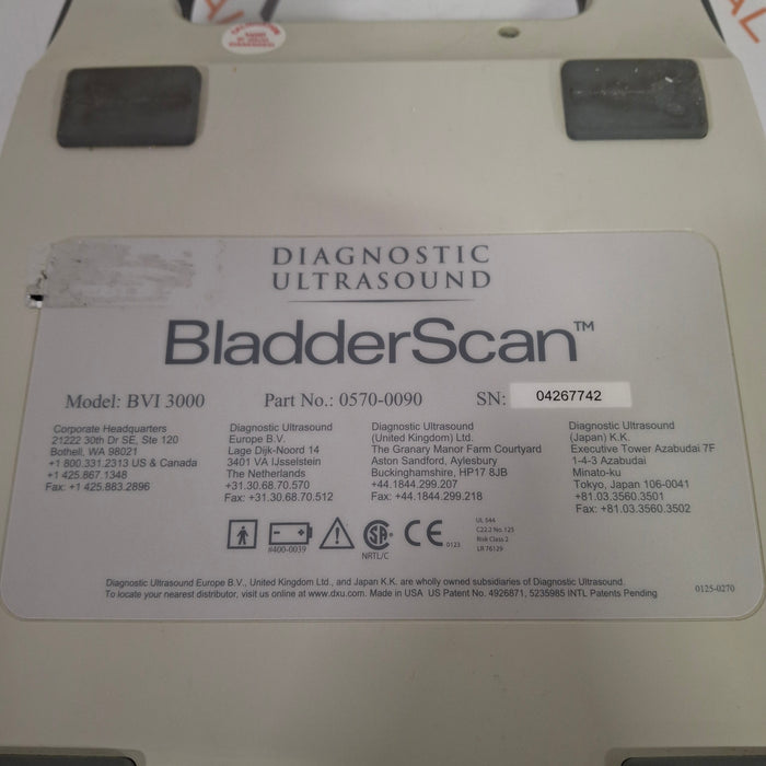 Verathon Medical, Inc Verathon Medical, Inc BladderScan BVI 3000 Bladder Scanner Surgical Equipment reLink Medical