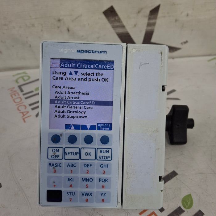 Baxter Sigma Spectrum 8.00.03 w/o Battery Infusion Pump