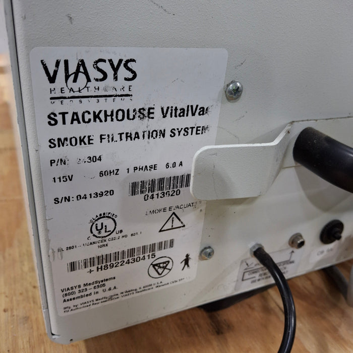 StackHouse StackHouse VitalVac Smoke Filtration System Electrosurgical Units reLink Medical