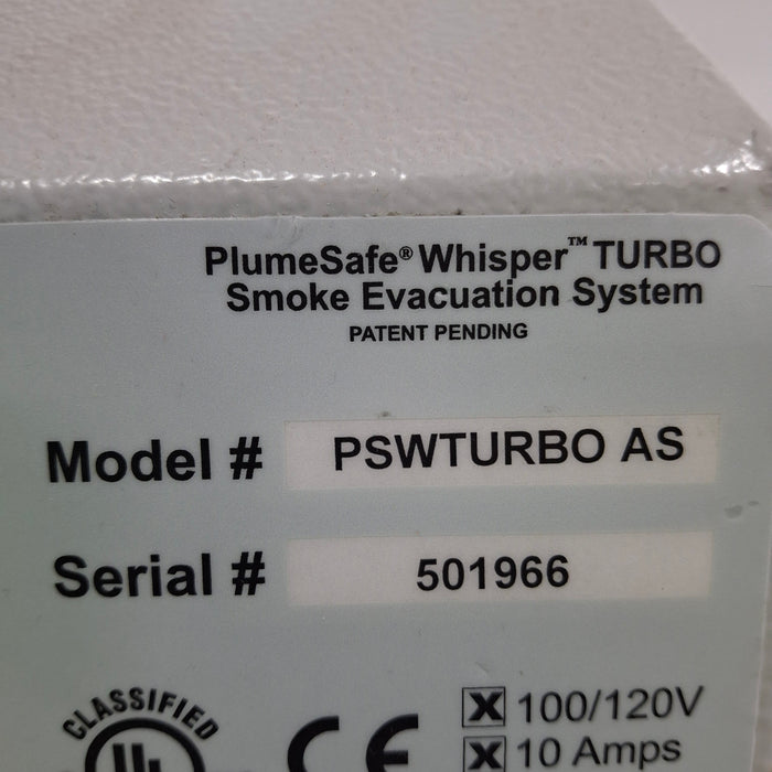Buffalo Filter Buffalo Filter PWSTURBO AS Smoke Evacuation System Surgical Equipment reLink Medical