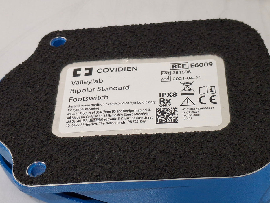 Valleylab E6009 BiPolar Footswitch