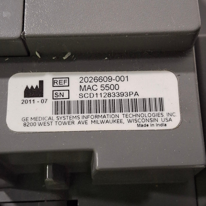 GE Healthcare GE Healthcare MAC 5500 ECG without CAM Module Cardiology reLink Medical