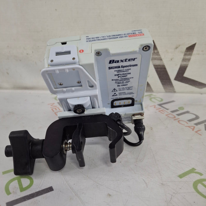Baxter Baxter Sigma Spectrum 8.01.00 w/o Battery Infusion Pump Infusion Pump reLink Medical