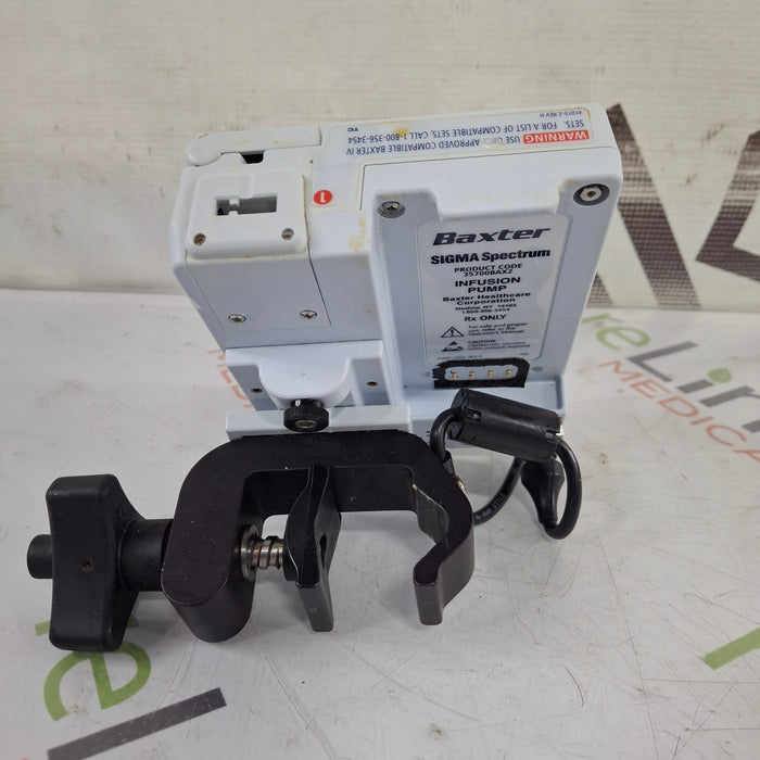 Baxter Sigma Spectrum 8.00.03 w/o Battery Infusion Pump