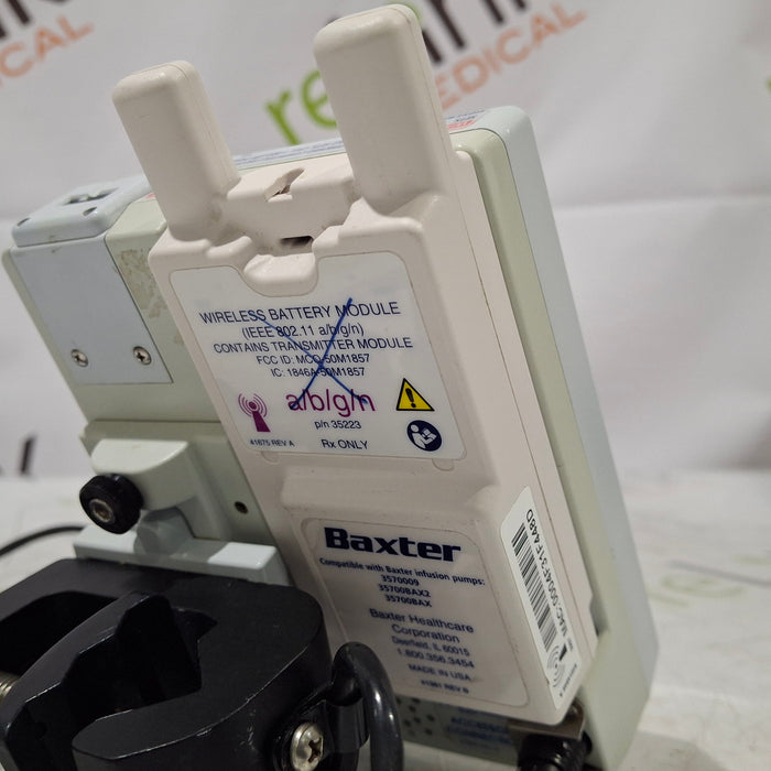Baxter Sigma Spectrum 6.05.13 with A/B/G/N Battery Infusion Pump