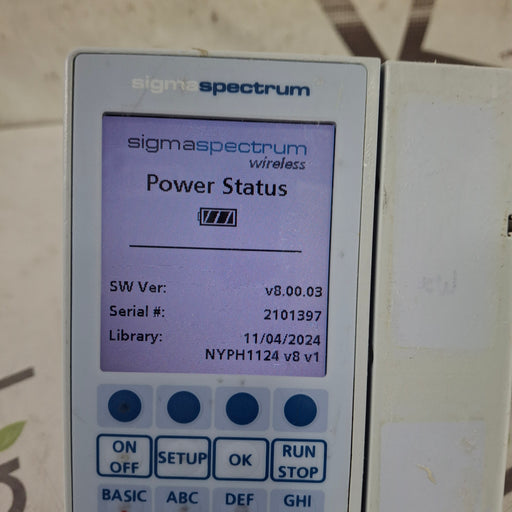 Baxter Baxter Sigma Spectrum 8.00.03 w/o Battery Infusion Pump Infusion Pump reLink Medical