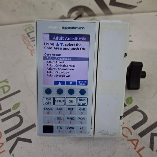 Baxter Baxter Sigma Spectrum 8.00.03 w/o Battery Infusion Pump Infusion Pump reLink Medical