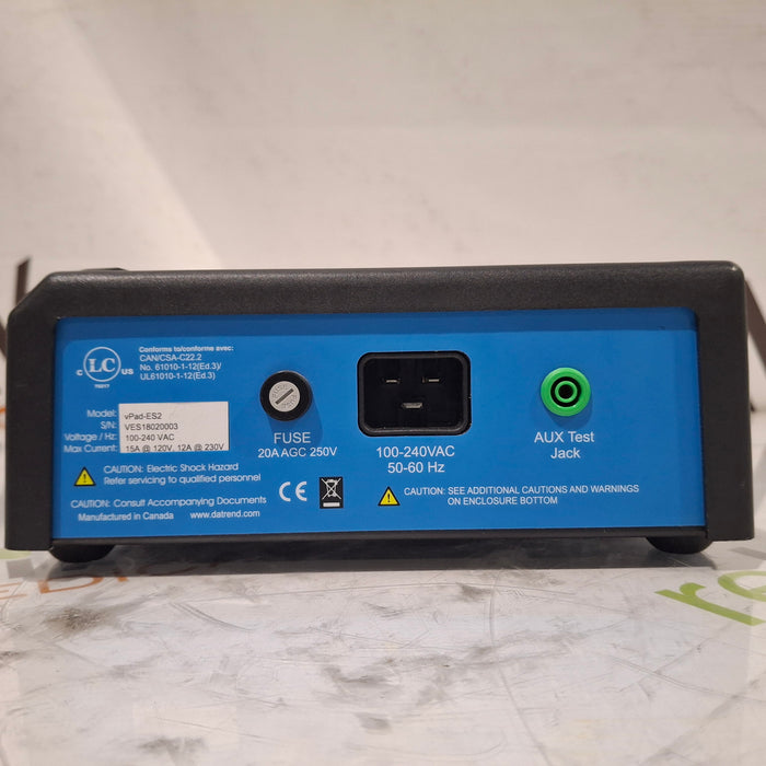 Datrend Systems, Inc. vPAD-ES Electrical Safety Test System