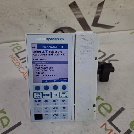 Baxter Baxter Sigma Spectrum 8.01.00 w/o Battery Infusion Pump Infusion Pump reLink Medical