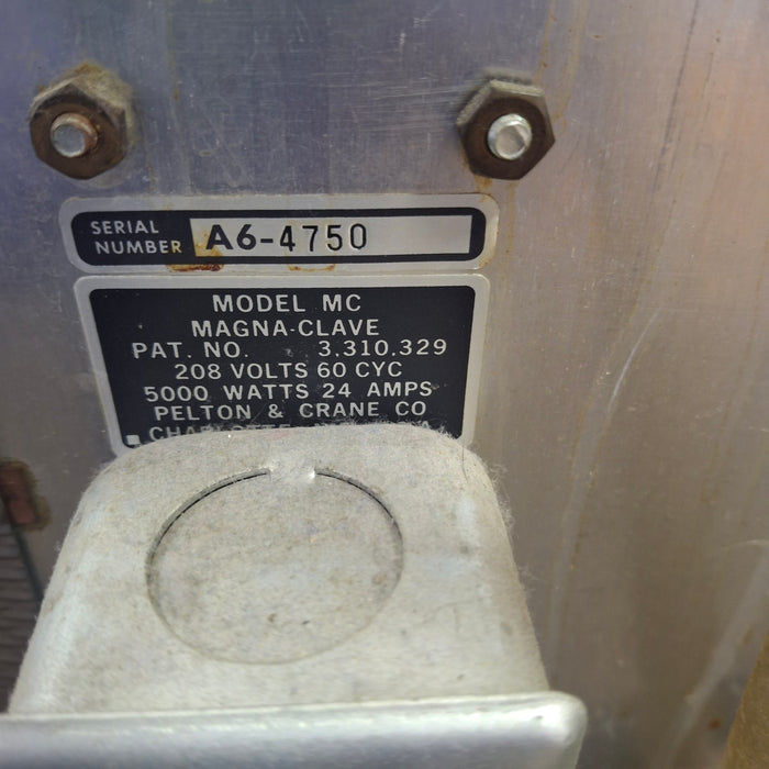 Pelton & Crane Magna-Clave Sterilizer