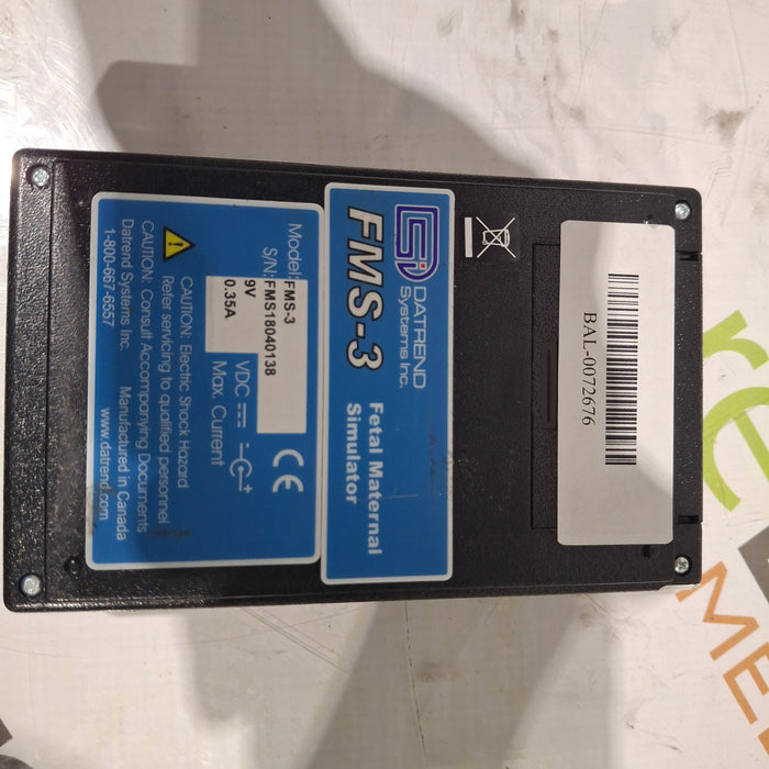 Datrend Systems, Inc. FMS-3 Fetal Maternal Simulator