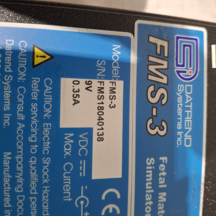 Datrend Systems, Inc. FMS-3 Fetal Maternal Simulator