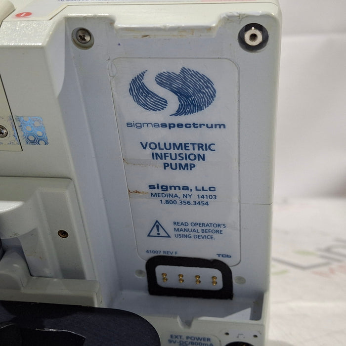 Baxter Baxter Sigma Spectrum w/Non Wireless or No Battery Infusion Pump Infusion Pump reLink Medical