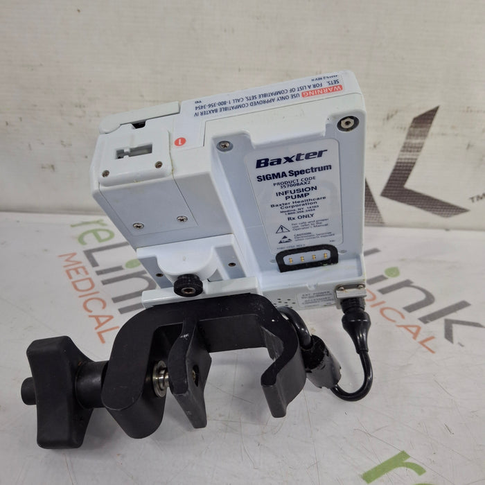 Baxter Baxter Sigma Spectrum 8.00.03 w/o Battery Infusion Pump Infusion Pump reLink Medical