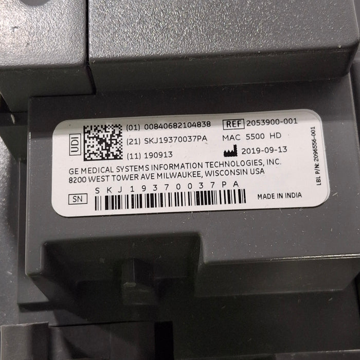 GE Healthcare GE Healthcare MAC 5500 HD ECG without CAM Module Cardiology reLink Medical