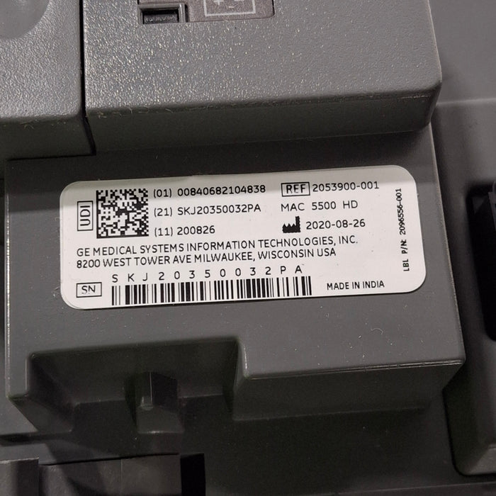 GE Healthcare GE Healthcare MAC 5500 HD ECG without CAM Module Cardiology reLink Medical