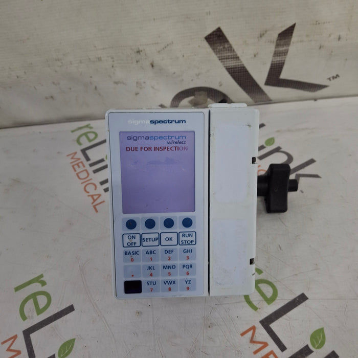 Baxter Sigma Spectrum 8.00.04 w/o Battery Infusion Pump