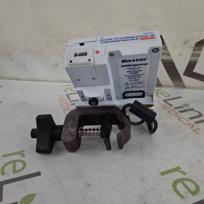 Baxter Baxter Sigma Spectrum 8.00.05 w/o Battery Infusion Pump Infusion Pump reLink Medical