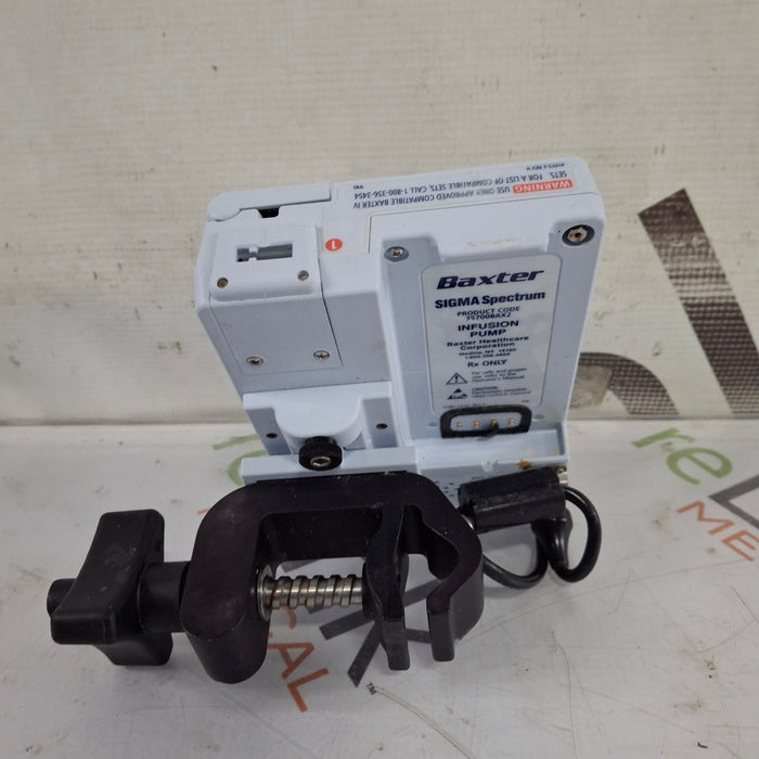 Baxter Baxter Sigma Spectrum 8.00.03 w/o Battery Infusion Pump Infusion Pump reLink Medical