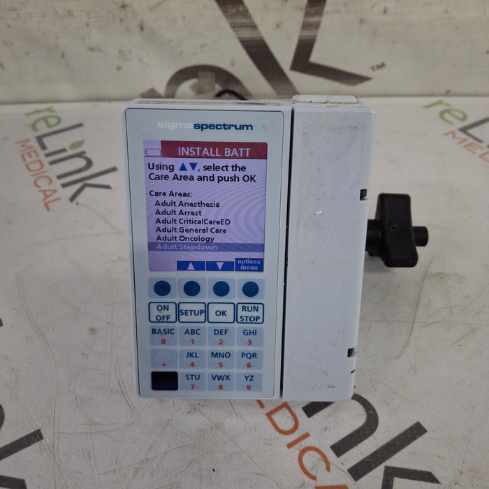 Baxter Baxter Sigma Spectrum 8.00.04 w/o Battery Infusion Pump Infusion Pumps reLink Medical