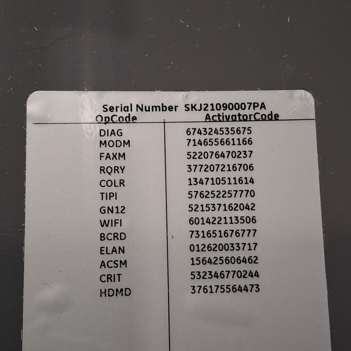 GE Healthcare GE Healthcare MAC 5500 HD ECG without CAM Module Cardiology reLink Medical